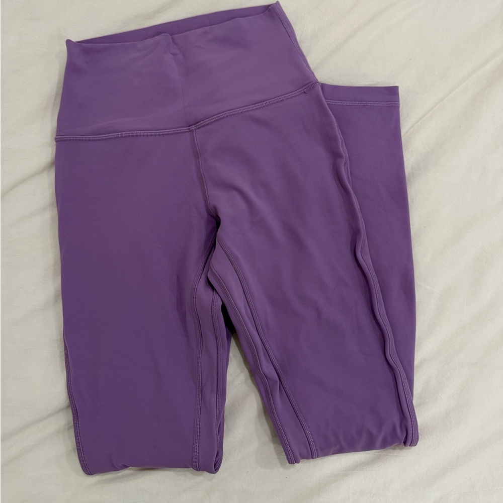 Lululemon wisteria purple leggings size 4